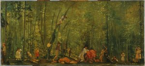 Printemps de délice - Arthur Bowen Davies